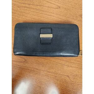 See By Chloe long black Zip around wallet